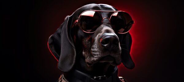 Labrador Retriever wearing sunglasses Animal sunglasses