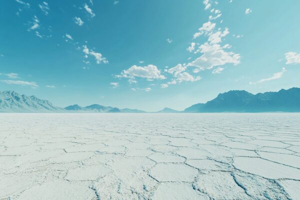 Uyuni Salt Flat: Vast White Landscape & Sky